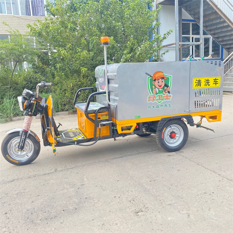 郑州电动高压冲洗车CX700A（不锈钢箱体）