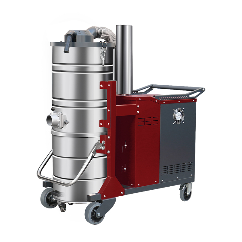 郑州坦洁380V 双桶手动反吹工业吸尘器X8系列